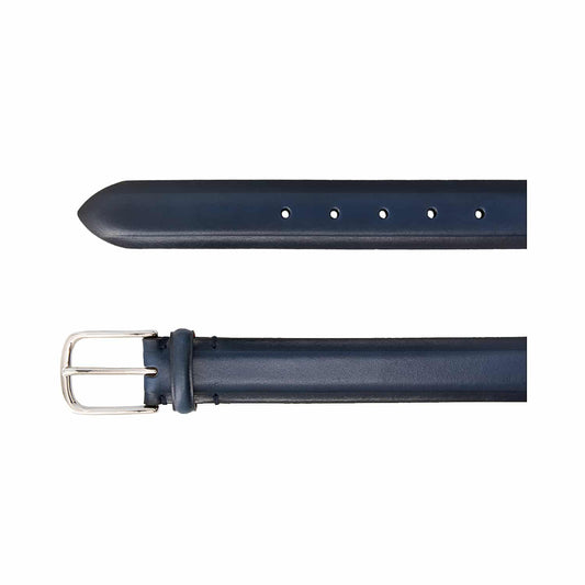 Cobalt Blue Calf Leather Belt
