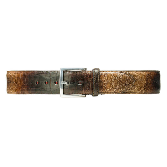Light Brown Lizard Skin Belt